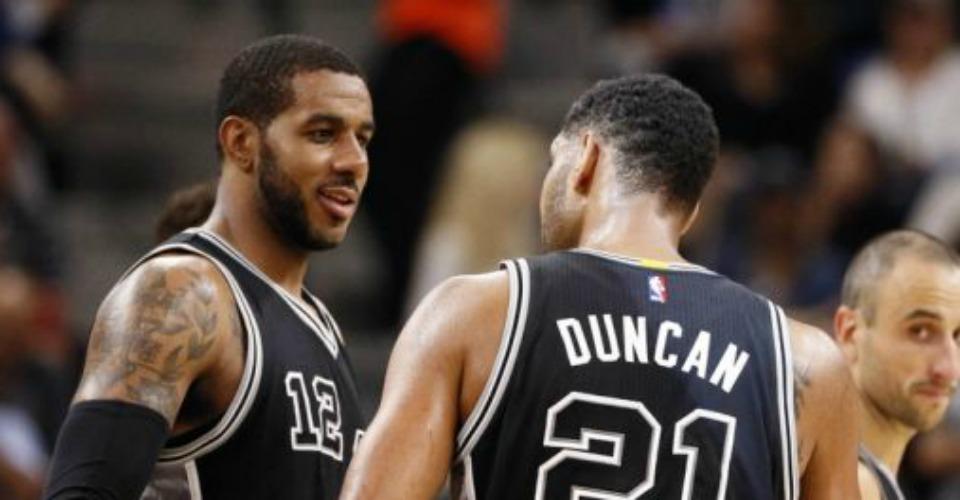 tim duncan lamarcus aldridge nba brooklyn nets san antonio spurs 590x900234